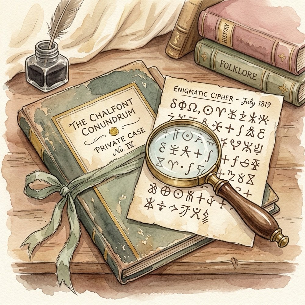 Mysterious case file and clues