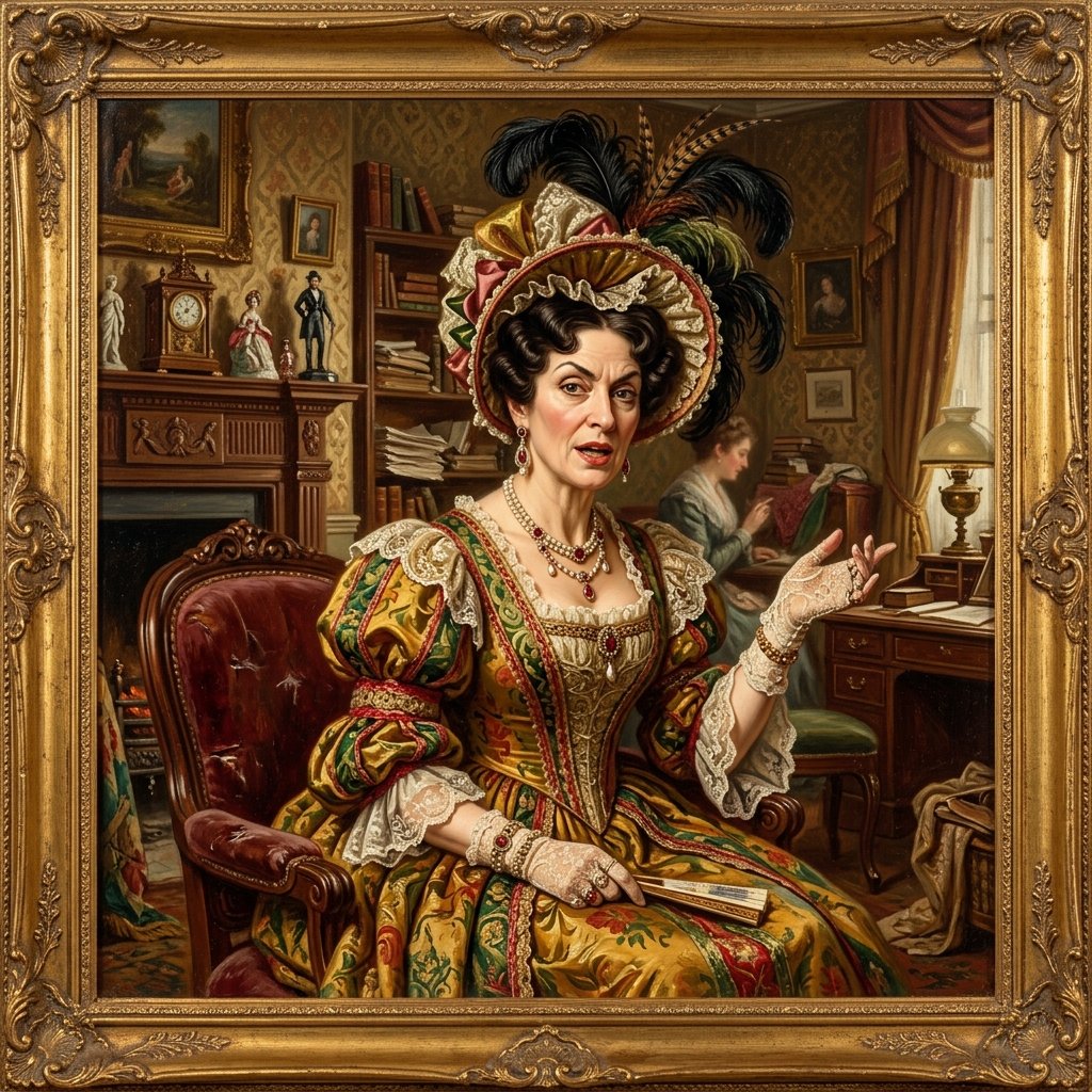 Mrs. Drusilla Wycliffe Portrait