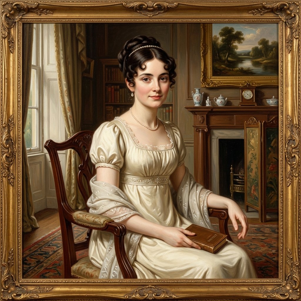 Henrietta Hetty Crewe Portrait