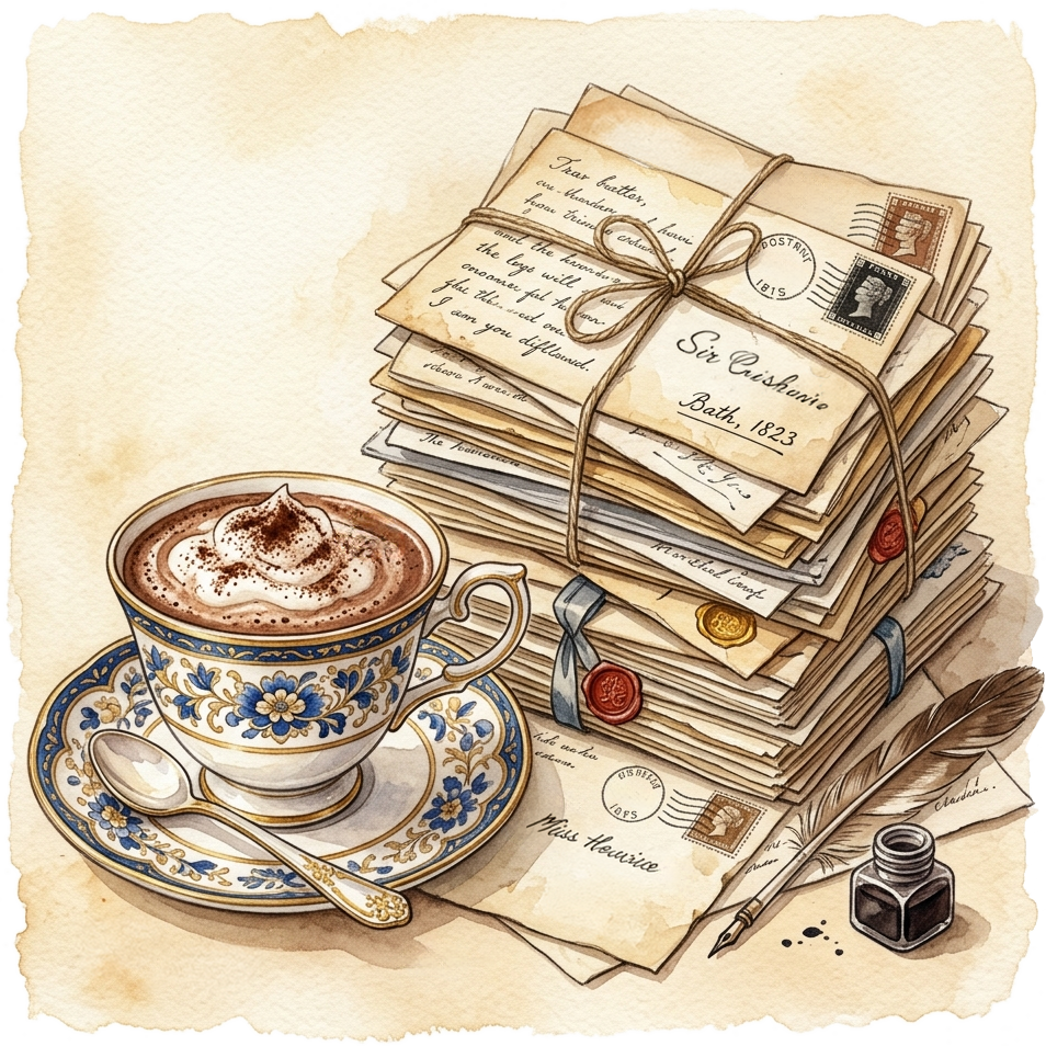 Regency Letter Vignette