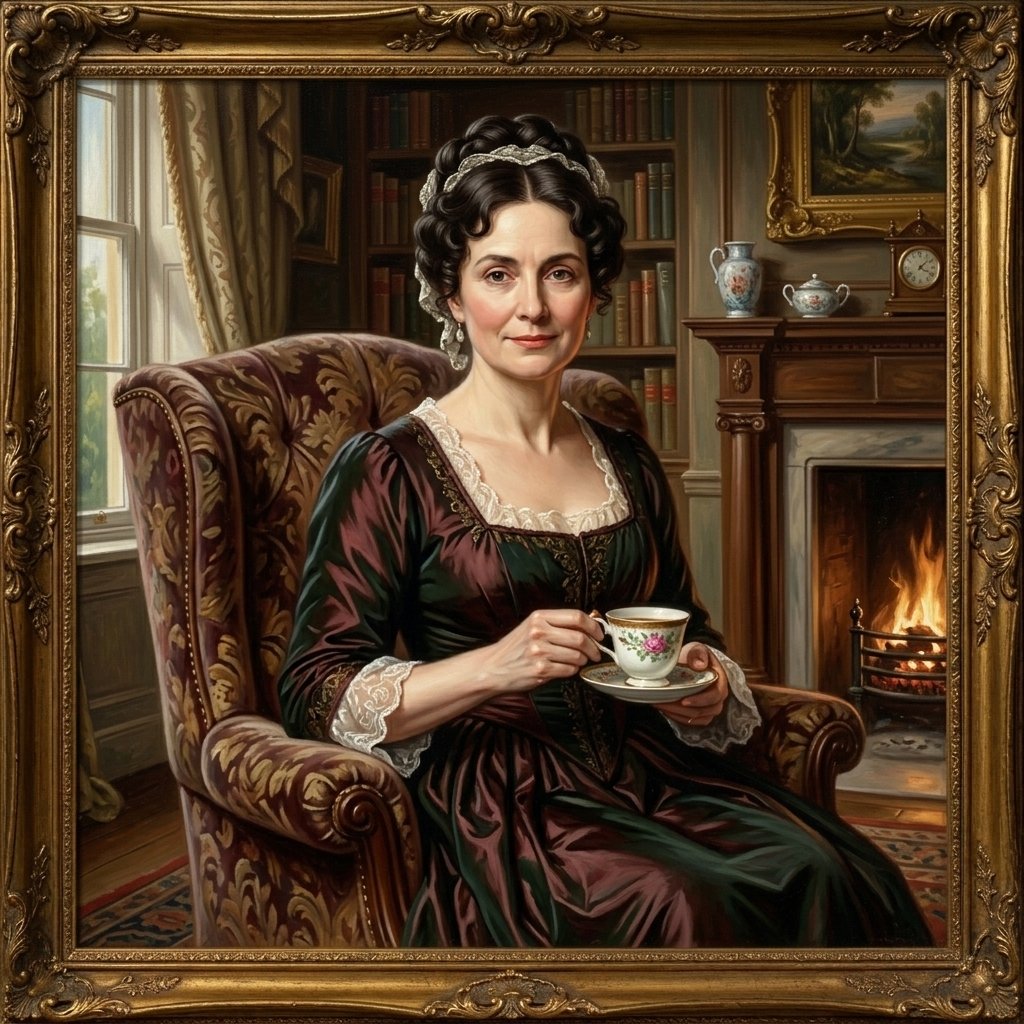 Mrs. Sophia Fenwick Portrait